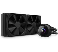 ChenQuanSarl-Kraken 240 - Rl-Kn240-B1 - Refroidisseur Pour Processeur Aio De 240 Mm - Écran Lcd De 1,54 Pouces Personnalisable. Pompe Haute Performance - 2 Ventilateurs F120P - Noir