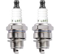 ChenQuanSarl-L8Rtc Lot De 2 Bougies D'Allumage Universelles Pour Moteur À 2 Temps Pour Tondeuse À Gazon - Bougies D'Allumage De Rechange Pour Tondeuse À Gazon, Tronçonneuse, Coupe-Pinceau