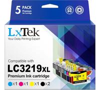 ChenQuanSarl-Lc3219Xl Lc3219 Lot De 5 Cartouches D'Encre Lc3217 Lc 3219 Xl Compatibles Avec Brother Lc3219Xl Lc 3219Xl Lc-3219Xl Pour Brother Mfc-J5330Dw Mfc-J5730Dw Mfc-J6930Dw Mfc-6935Dw Mfc-J5335D