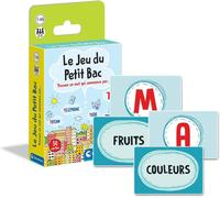 Chenquansarl-Le Jeu Du Petit Bac ¿ Jeu De Cartes Éducatif Et Rapide Pour Enfants 7 Ans+ Développement Du Vocabulaire Activité Linguistique Famille & École Format Compact Transportable