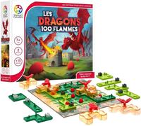 Chenquansarl-Les Dragons 100 Flammes - Gouvernez Le Royaume - Jeu De Societe - Jeu De Stratégie - Pour 2 Joueurs - A Partir De 7 Ans, Blanc