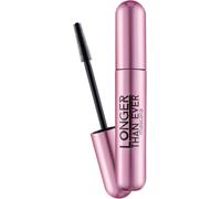 Chenquansarl-Longer Than Ever Mascara - Maquillage Mascara Noir Waterproof Avec En Silicone ¿ Longueur & Volume Pour Cils Courts Et Raides ¿ Définition & Courbure