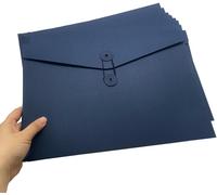 Chenquansarl-Lot De 10 Porte-Documents En Carton Et Papier Kraft Format A4 Pochette Document En Papier Kraft Sac Enveloppe De Fichiers Epais Portable Chem S Stockage File Folder Papier Pour Bureau Sc