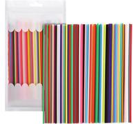 ChenQuanSarl-Lot De 110 Recharges De Filament Pour Stylo 3D 22 Couleurs, 5 Pièces Par Couleur, Filament Pcl Basse Température D'Impression, Recharges De Stylo 3D, Filament Pour Imprimante 3D, 2,5 Mm