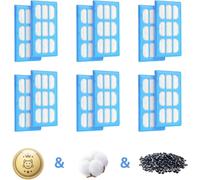 Chenquansarl-Lot De 12 Filtres Pour Fontaine À Eau Potable Et Animaux Domestiques, Cartouches De Filtre À Charbon Actif De Rechange Pour Fontaine À Eau