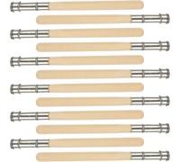 Chenquansarl-Lot De 12 Rallonges De Crayon En Bois De 12,6 Cm - Extension De Crayon À Une Extrémité Unique - Pour Crayons De Cire, Dessin - Pour Fournitures De Bureau Scolaire