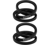 ChenQuanSarl-Lot De 2 Courroies Trapézoïdales Pour Tondeuse À Gazon 460376 724 Mm Compatibles Avec Al-Ko 46 Br, Compatible Avec Tondeuse À Gazon Brill