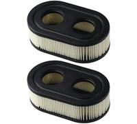 ChenQuanSarl-Lot De 2 Filtres De Rechange En Plastique Pour Tondeuse À Gazon 593260 - Noir