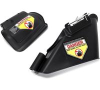 ChenQuanSarl-Lot De 2 Tondeuses 731-07131 Avec Goulotte De Décharge Latérale Et Bouchon De Paillage À Charnière 987-02516A Avec Goupille D'Attelage Et Ressort Compatible Avec Les Tondeuses À Gazon Mt