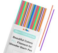 ChenQuanSarl-Lot De 22 Mines De 22 Couleurs Pour Stylo 3D Doodler Start - Filament Pcl À Basse Température D'Impression - 15 Cm X 22 Pièces - Parfait Pour Les Projets Créatifs, Les Anniversaires D'En