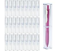 Chenquansarl-Lot De 25 Étuis À Crayons En Acrylique Transparent, Boîte Cadeau Réutilisable Avec Boîte De Rangement En Plastique Vide