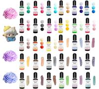 Chenquansarl-Lot De 30 Pigments De Couleur Pour Poudre De Coulée, Peinture Pour Béton, Peinture Pour Poudre De Coulée, Pigments De Couleur Pour Béton, Peinture En Poudre De Coulée, Production De Bric