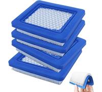 ChenQuanSarl-Lot De 4 Filtres À Air Pour Tondeuse À Gazon Filtre À Air Avec Bougies D'Allumage Compatibles Avec 491588S 399959, Filtre De Tondeuse À Gazon, Filtre À Air De Rechange Durable De Qualité