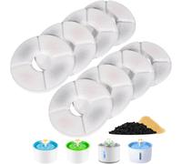Chenquansarl-Lot De 8 Filtres Pour Fontaine À Eau Pour Chat, Filtres De Fontaine À Eau, Filtre De Rechange Pour Animaux De Compagnie Pour Chiens Et Chats, Filtres De Fontaine À Eau Pour Chat Et Chien