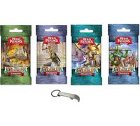 Chenquansarl-Lot Hero Realms 4 Decks Périples Conquête, Découverte, Chasseurs Et Voyageurs Version França + 1 Décapsuleur Blumie (4 Périples)
