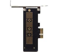 ChenQuanSarl-Low Profile Pci-E 3.0 X1 Lane To M.2 Ngff M-Key Ssd Nvme Ahci Pci Express Adapter Card