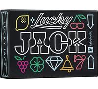Chenquansarl-Lucky Jack - Gagnez Le Jackpot ! - Jeu De Cartes Stratégie Et Hasard - Jeu De Société Famille & Amis Inspiré Du Casino A Partir De 7 Ans