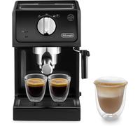 ChenQuanSarl-Machine À Expresso Ecp 31.21 Porte-Filtre Avec Finition Aluminium Buse De Mousse De Lait 1 Ou 2 Tasses Espresso Convient Également Pour Les Dosettes Noir