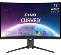 ChenQuanSarl-Mag 275Cqrxf Écran Gaming Incurvé De 27 Pouces Wqhd - 1000R, Dalle Rapid Va 2560 X 1440, 240 Hz / 1Ms, 116% Srgb, Displayhdr 400, Adaptive Sync,- Dp 1.4A, Hdmi 2.0B, Usb Type-C