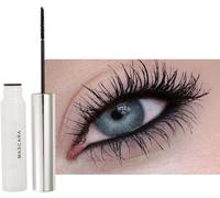 Chenquansarl-Mascara Étanche - Noir - Mascara Ultra Fin Et Imperméable - Crème Longue Durée Avec Fibre De Soie - Extensible, Sans Bavures Et Sans Grumeaux (Noir)