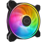 ChenQuanSarl-Masterfan Mf120 Halo2 Argb - Ventilateur De Boîtier 120Mm, Éclairage Argb À Double Boucle, Roulement Rifle, Pales Air Balance Agrandies Avec Capteur Anti-Blocage & Driver Ic Amélioré