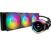 ChenQuanSarl-Masterliquid 360 Ion Watercooler Pour Cpu - Écran Lcd 2.1"", Watercooling Aio, Pompe À Double Chambre Gen X, Ventilateurs Mobius 120P Argb, Rgb Adressable Gen 2, Brackets Lga1700 & Am5
