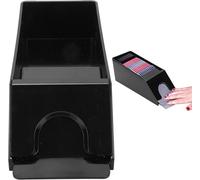 Chenquansarl-Mélangeur De Cartes À Jouer Manuel Noir, Chaussure De Négociation De Blackjack À 6 Ponts,Accessoire D'outil De Jeu De Société Pour Jouer Au Poker