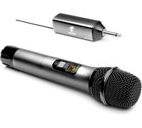 ChenQuanSarl-Microphone Sans Fil, Système Uhf De Micro À Main En Métal Avec Récepteur Rechargeable, Sortie 1/4¿ Pour Amplificateur, Système De Sonorisation, Machine Karaoké De Chant, 60M (Tw620), Arg