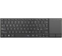 ChenQuanSarl-Mini I22S Wireless + Bluetooth Clavier Compact Et Mince Avec Grande Souris Touc ad, Compatible Avec Smart Tv, Tv Box, Tablette, Smartphone, Console, Pc, Fire Tv, Raspberry