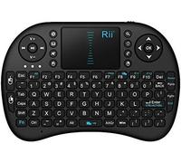 ChenQuanSarl-Mini I8 Sans Fil (Disposition Qwerty Usa) - Mini Clavier Avec Souris Touc ad Intégrée