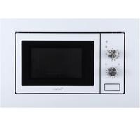 ChenQuanSarl-Mma 20 Wh - Micro-Ondes Encastrable - Blanc - Intérieur En Acier Inoxydable - Installation Dans Un Meuble Haut - 5 Niveaux De Puissance - Gril De 1000 W - Avec Minuterie - 20 L - Largeur