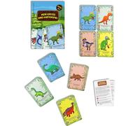 Chenquansarl-Mon Premier Jeu De Cartes Dino Jeu Adapté Aux Enfants Pour Les Fans De Dinosaures À Partir De 3 Ans Jeu De Cartes Pour Enfants Dinos Bien Illustrés Avec Effet D'apprentis Spécial