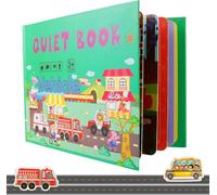 ChenQuanSarl-Montessori Quiet Book, Busy Book Livre Occupé Éducatif Puzzle Sensoriel Cahier D'Activité Pour Les Enfants De 2 À 6 Ans Motricité Fine Jouet Educatif (Trafic)