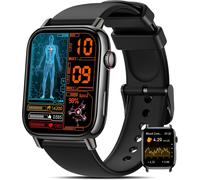 Chenquansarl-Montre Connectée Homme Femme ¿¿¿¿É¿¿¿, 1.83"" Smartwatch Homme Avec 150+ Modes Sportifs/Ecg/Hrv/Fréquence Cardiaque/Spo2/Podometre, Ip68 Étanche Tracker Fitness Pour Ios Android, N