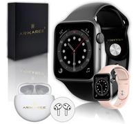 ChenQuanSarl-Montre Numérique 2 En 1 Avec Écouteurs Bluetooth De 1,99"" Pour Homme Et Femme Avec Appels Et Applications Whats Pour Android Et Ios Fitnesss Tracker Cardiophonie Et Assistant Vocal
