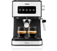 ChenQuanSarl-Monza Machine À Café Expresso Et Cappuccino 20 Bars, Écran Tactile Digital, Vapeur Orientable, Café Moulu Ou Ese À Dose Unique, Réservoir De 1,5 L, Fonction Chauffe-Tasses, 1050W, Inox
