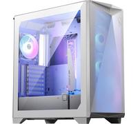 ChenQuanSarl-Mpg Gungnir 300R Airflow White Boîtier Pc Mid-Tower, Capacité E-Atx, 4 X Ventilateurs 120Mm & Contrôleur Hub, Support Gpu Vertical & Stand, Filtres À Poussière, Routage Câbles, Usb Type-