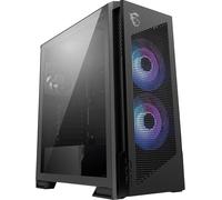 ChenQuanSarl-Mpg Velox 300R Airflow Pz Boîtier Pc Gaming Moyen Tour, Ventilateur Double Couche 160 Mm, Fonctionnalités Ez-Diy, Compatible Radiateurs De 360 Mm Et Cartes Mères Atx À Connecteurs Arrièr