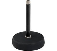 ChenQuanSarl-Mst-10 Bk Support Microphone De Table Microphone Sur Pied (Pour Filetage 3/8"", Base En Fonte) Noir