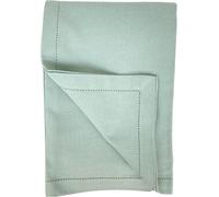 ChenQuanSarl-Nappe En Coton ¿ Nappe Polyvalente Avec Ourlet Brodé Simple ¿ Nappe D'Intérieur Et D'Extérieur Pour Salon, Cuisine Et Jardin ¿ Bleu Canard Pour Une Table De 1,8 À 2,1 M