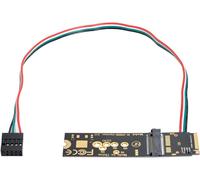 ChenQuanSarl-Ngff A/E-Key Carte Wifi Vers M.2 Ngff Key-M Nvme Ssd Adaptateur Pour Ax200 6 5.1