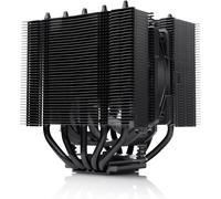 ChenQuanSarl-Nh-D12L Chro .Black, Ventirad Cpu Faible Hauteur Double Tours (120Mm, Noir)