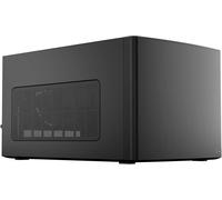ChenQuanSarl-Node 304 - Black - Mini Cube Compact Computer Case - Small Form Factor - Mini Itx ¿ Mitx - High Airflow - Modular Interior - 3X Silent R2 120Mm Fans Included - Usb 3.0