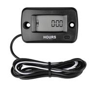 ChenQuanSarl-Nr-Hm019 Compte Tour Electronique Compteur Horaire Numérique Lcd Étanche Pour Moteur À Essence, Tronçonneuses, Générateurs, Tondeuses, Bateaux