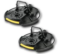 ChenQuanSarl-Pack De 2 Tapettes À Rats Et Souris Xxl Pour Capture Rapide, Puissant Piège De Grande Taille Contre Nuisible, Simple Et Efficace - Facile À Util r Et Réutilisable