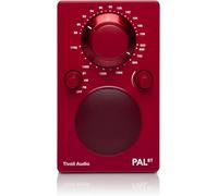 ChenQuanSarl-Pal Bt - Radio Vintage Rechargeable Avec 16H De Batterie - Enceinte Bluetooth Portable Retro - Poste Radio Am/Fm - Résistant À L'Eau - Rouge