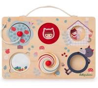 Chenquansarl-Panneau D'activité Thème Contes - Busy Board Pour Bébé - Jouet Déveil Multi-Activités Pour Bébé - Stimule La Motricité Fine - Val Tte Pratique À Transporter - Dès 18 Mois - 83510