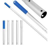 ChenQuanSarl-Perche Telescopique En Aluminium, 5 Sections Perche De Piscine (0.3M À 1.7M) - Compatible Ez Clip - Barre Télescopique Design Ultra-Résistant Pour Nettoyage Intense De Piscine + Accessoi