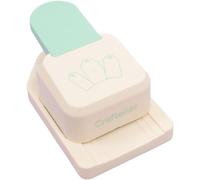 Chenquansarl-Perforateur À Levier 3-En-1 Pour 3 Tailles D'étiquettes Sur Papier Et Cardstock Spécial Pour Le Scrapbooking Et Le Crafting Tailles 3,8 Cm, 5,1 Cm Et 6,3 Cm