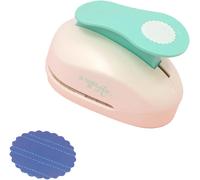 Chenquansarl-Perforatrice À Levier De Cercle Festonné De 7,62 Cm (3"") De Diamètre Convient Au Papier Et Au Carton Idéal Pour Le Bricolage Et Le Scrapbooking Taille Approx. 16,5 X 10,5 X 11 Cm